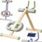 Faltbares Bauchtrainingsgerät, einstellbarer Gradient und Höhe mit LED-Timer, kompaktes Heim-Fitnessgerät zur Stärkung der Rumpfmuskulatur