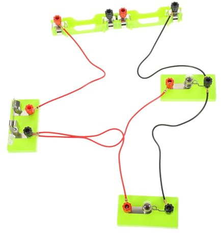 1 Satz Experimentierkasten für Einfache Schaltungen Wissenschaftliches Lernspielzeug für Schulprojekte und Elektrische Experimente ohne Batterien Fördert Kreativität und