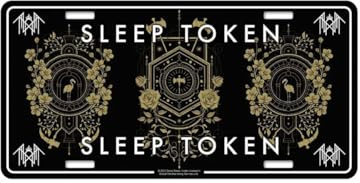 Sleep Token Even In Arcadia Sigils American Style Number Plate