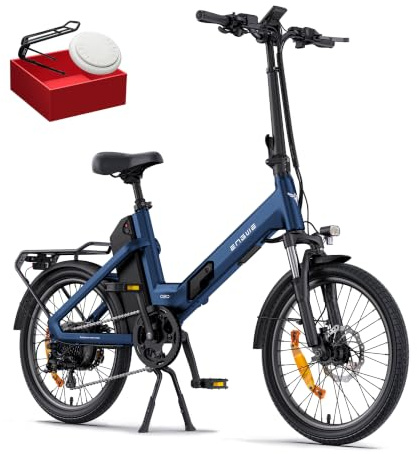 ENGWE O20 Boost Klapprad E-Bike, 48V 15Ah Akku | 3.5 Stunden Schnellladung und 140KM Reichweite, BMS-Batterieschutz, Drehmomentsensor und 75 Nm Drehmoment