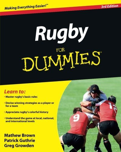 Rugby for Dummies by Mathew Brown (11-Oct-2011) Paperback