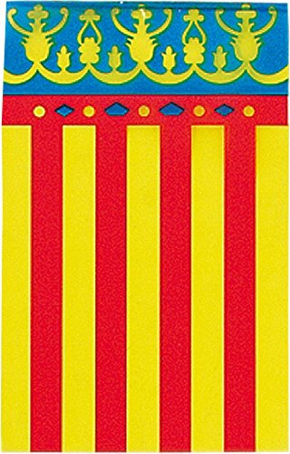 Verbetena - Bandera plástico Valencia 20x30 cm, bolsa 5x10 metros (011200068)