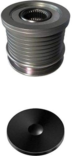 HELLA 9XU 358 038-851 Alternator Freewheel Clutch - Thread Size: M16x1,5 - Number of grooves: 7 - with cap