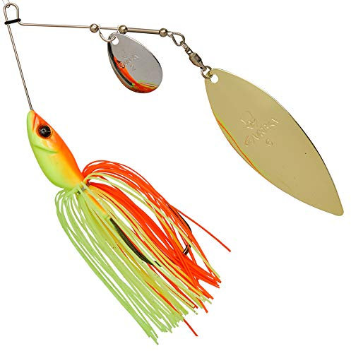 Gunki Spinnaker 21g Spinnerbait, Gunki Farben:ORANGE Fluo Yellow