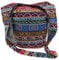 Bohemian Handtasche Schultertasche Crossbody Tasche Schulterbeutel mit Reißverschluss - Mehrfarbig