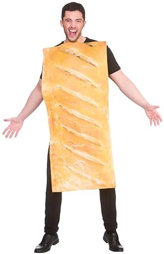 Wicked Costumes Adult Funny Sausage Roll Fancy Dress Costume - One Size