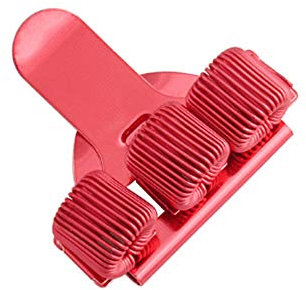 Fresh66 Metall-Stifthalter mit Taschen-Clip (Rot DreiLöcher)