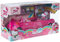 Dickie Toys Hello Kitty Dance Party Limousine, Spielzeugauto verwandelbar, Tür in Treppen, Gepäckraum öffnet Sich zur Tanzfläche, inkl. 2 Hello Kitty Figuren, 35,5 cm, ab 3 Jahren