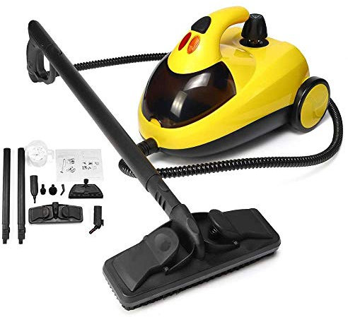 Gpzj Nettoyeurs de sols à Vapeur Haute Pression pour Tapis, Carreaux et sols en Bois Ensemble de stérilisateurs Multifonctions pour Nettoyage à Vapeur Haute Pression, 1800W, 220V