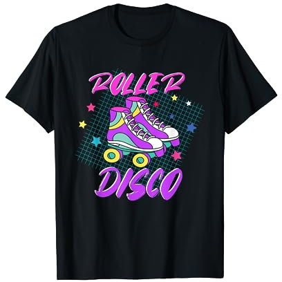 Roller Disco - Rollerskater Disco Skates Skater Rollschuhe T-Shirt