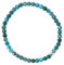 Attraction Zen ECHTES 4mm NATURSTEIN FACETTIERT| SILBERPERLE 925 Sterling | KOSTENLOSE EBOOKS DEUTSCH | HANDGEFERTIGT | Schmuck für Damen | ALLE Steine IN UNSEREN ARMBÄNDERN SIND NATÜRLICH (Apatite)