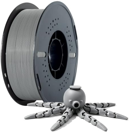 Kingroon PLA-Filament für 3D-Drucker, 1,75 mm PLA-Filament, 3D-Drucker, Maßgenauigkeit +/- 0,03 mm, 4 kg Spule (4 kg), 1,75 mm, 4 Rollen PLA-Filament……