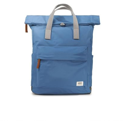 ROKA London Canfield B Medium Sustainable Nylon Backpack (Seaport)