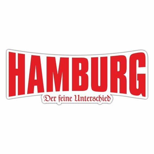 Spaß Kostet Großer Aufkleber 30cm Hamburg der feine Unterschied