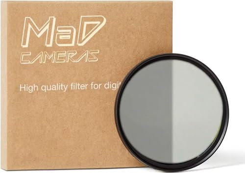 MaD Cameras Soft Focus Digital SLR Camera Filter for Canon Nikon Sony etc (58mm)