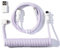 Keychron Coiled Aviator Cable - Spiralkabel für mechanische Tastatur Light Purple - Angular