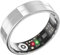 2025 Neuer ultradünner Smart-Ring, überwacht 24/7 Herzfrequenz, SpO2, Schlaf, Körpertemperatur usw. Ringe für Männer und Frauen, Keine Abonnementkosten, Android iOS (Silber Größe 11)