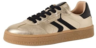 Tamaris Women's Lace-Up Leather, Lt Gold Comb, 7.5 UK