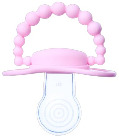 LUU - Schnuller 6+ Monate - Babyschnuller aus medizinischem Silikon, Unterstützt die korrekte Entwicklung der Mundhöhle & Zähne, Stillfreundlich, BPA-frei - Pink a Boo