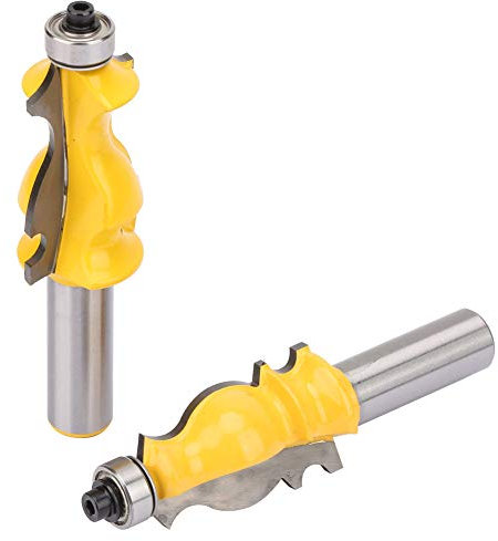 1/2″ Shank Fishtail Handrail Fish Type Handrail Router Bit Woodworking Milling Cutter Tool
