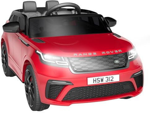 Land Rover Elektroauto für Kinder, komplettes optionales Elektroauto für Kinder, ferngesteuert, 2 Sitze, Türen zum Öffnen, doppelter Motor, 12 V Last, Fernbedienungs- und Fahrmodus, 30 kg
