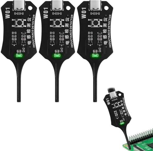Tester Di Induttanza Rilevatori Elettronici, Confezione Da 3 Tester Per Bobine Di Componenti Della Scheda Madre, Strumento Di Misurazione Dellinduzione Elettromagnetica Per La Ricerca Guasti Sulle