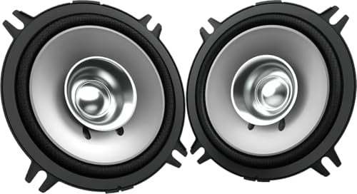 Kenwood KFC-S1357 Stage Sound Series, altoparlanti auto a doppio cono da 13 cm, potenza di picco 260 W, 30 W RMS, 4 Ohm, cono woofer in polipropilene silver, 2 pezzi