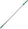 UNGER OptiLoc Teleskopstange 1,25 cm (kompatibel mit UNGER Fensterreinigungswerkzeugen, ergonomischer Griff, Anti-Rutsch-Endkappe, 2-Komponenten Drehverschluss) EZ120