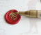 Siegellack-Stift gold