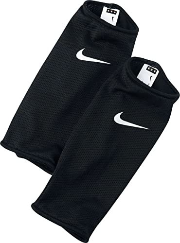 Nike Guard Lock Sleeves Schienbeinschoner, Schwarz/Weiß (Black/White/White), S