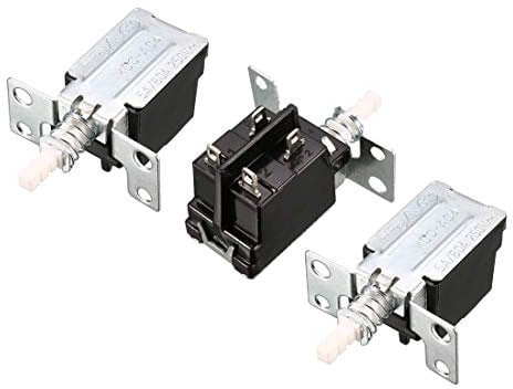 AC 250V 5A 4 Pines Soldador DPST Pulsador Interruptor De Encendido KDC-A04-2 3 Piezas