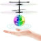 Premium Induction Copter - Fliegender Ball LED Beleuchtung Handsteuerung Lichteffekte - RC Spielzeug handgesteuert mit Infrarot Sensor Akku Disco Kugel wie Flugzeug Hubschrauber Spiel