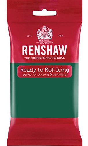 1.5 Kg Renshaw Ready Roll Icing Fondant Cake Regalice Sugarpaste Emerald Green