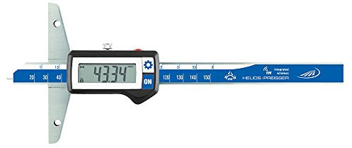 Integrated Wireless - Digitaler Tiefenmessschieber mit integriertem Funk, IP67, 150 mm, Brückenlänge 100 mm