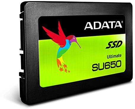 ADATA ASU650SS-960GT-C 960GB Ultimate SU650 SSD 2.5 SATA3 7mm (Entretoise 2.5mm) 3D NAND 520/450 Mo/s 75K IOPS - (Composants > SSD Solid State Drive)