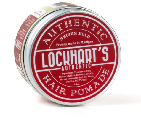 Lockhart's autentic hair pomade medium hold 113 g,
