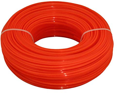 GT Market Fil carré pour Coupe-Bordure - 2.4 mm x 100 mètres