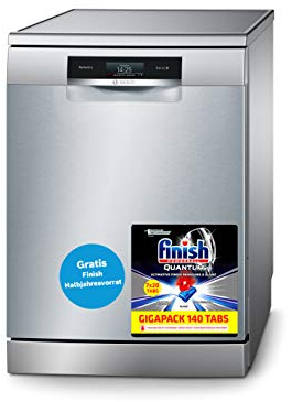 Bosch SMS88UI36E Serie 8 Freistehender Geschirrspüler/A+++ / 60 cm/Edelstahl / 211 kWh/Jahr / 13 MGD/SuperSilence/Extra Trocknen/VarioSchublade Pro/Home Connect