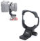 iShoot Anello di montaggio per treppiede Collare per obiettivo compatibile con Canon TS-E 17mm f/4L 3553B002& TS-E 24mm f/3.5L II 3552B002 Tilt-Shift, Porta Staffa Supporto Arca Piastra Sgancio Rapido