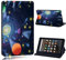 FINDING CASE For Amazon Fire 7 (5th 7th 9th Generation) Tablet - Printed PU Flip Leather Smart Lightweight Shell Stand Cover Case for Fire 7 (5th 7th 9th Generation) (solor system fantasy paint)
