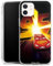 Silikon Hülle kompatibel mit Apple iPhone 12 Case transparent Handyhülle Offizielles Lizenzprodukt Cars Lightning McQueen 95