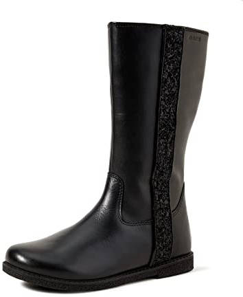 Geox Bambina J Shawntel Girl D Stivali Bambine e ragazze, Nero (Black), 24 EU
