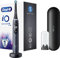 Oral-B iO Series 7n Elektrische Zahnbürste mit künstlicher Intelligenz, wiederaufladbar, 1 Grundgerät, 1 Bürstenaufsatz und 1 Reiseetui, Schwarz