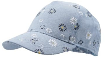 maximo Mini Girl-Cap 47/-49 bluemeliert