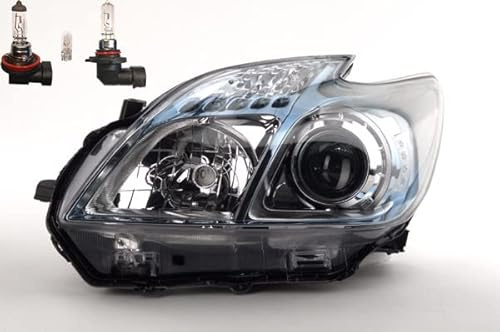 Johns, Scheinwerfer Halogen passend für Toyota Prius 01/2009-04/2012 Links Leuchtmittel