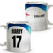LolaPix Taza Inglaterra. Tazas fútbol. Tazas personalizadas con nombre. Taza desayuno fútbol. Capacidad 300ml. Varios diseños. INGLATERRA