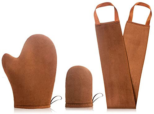 SelbstbräUner Handschuh 3er-Pack, Handschuh SelbstbräUner BräUnungshandschuh für Selbstbräuner Handschuh für SelbstbräUner Self Tan Handschuh Tanning Handschuh SelbstbräUner RüCken Applikator
