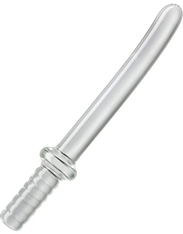 Consolador De Cristal Pene Punto G Y Estimulación Anal Juguete Sexual, Diseño único Con Forma De Espada Y Juego De Temperatura Para Principiantes Y Jugadores Avanzados Mujeres Hombres Placer (S)