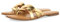 GIOSEPPO Sandalias Color Dorado DE Piel con Tiras para Mujer Cayuse