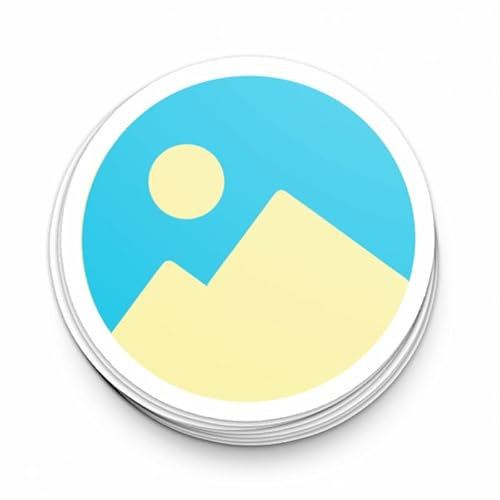 Etichette Adesivi 50 Etichette Adesive Personalizzate - Personalizza Qui - Carica il tuo logo foto immagine aziendale (Rotondo, 4x4cm)